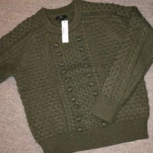 🆕 J.Crew cable knit sweater